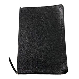 Zondervan‎ Christian Growth Study Bible NIV Leather Black 1997 Maps Concordance